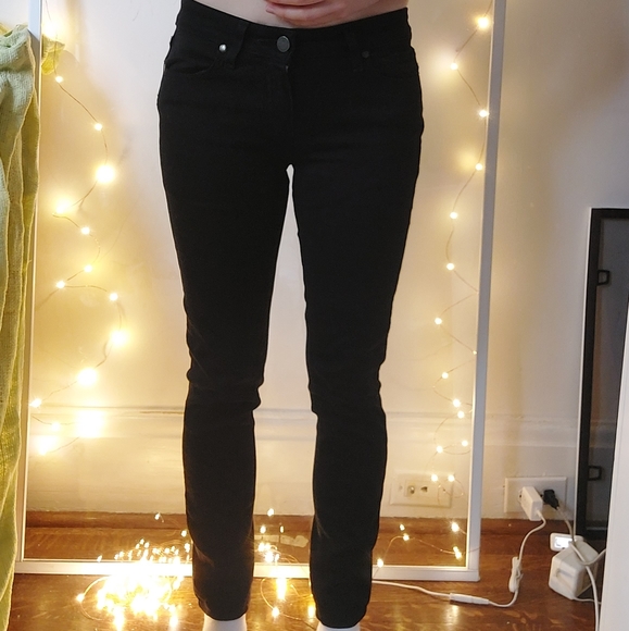 Paige black jeans size 24 - Picture 3 of 12